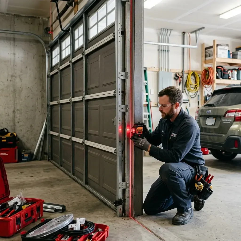 Track Realignment and Laser Alignment